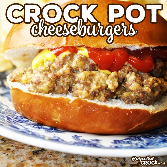 Crock Pot Cheeseburger Sandwiches