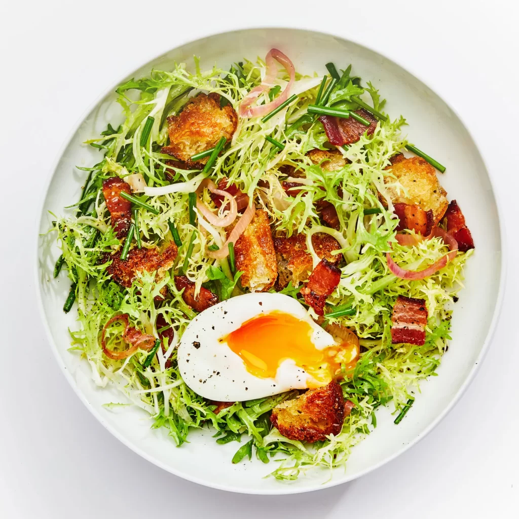 Frisée Salad With Bacon Vinaigrette