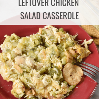 Leftover Chicken Salad Casserole