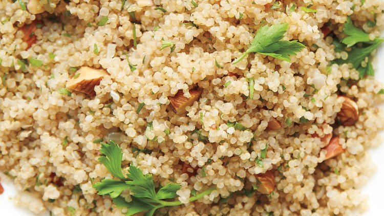 Quinoa Pilaf with Toasted Almonds