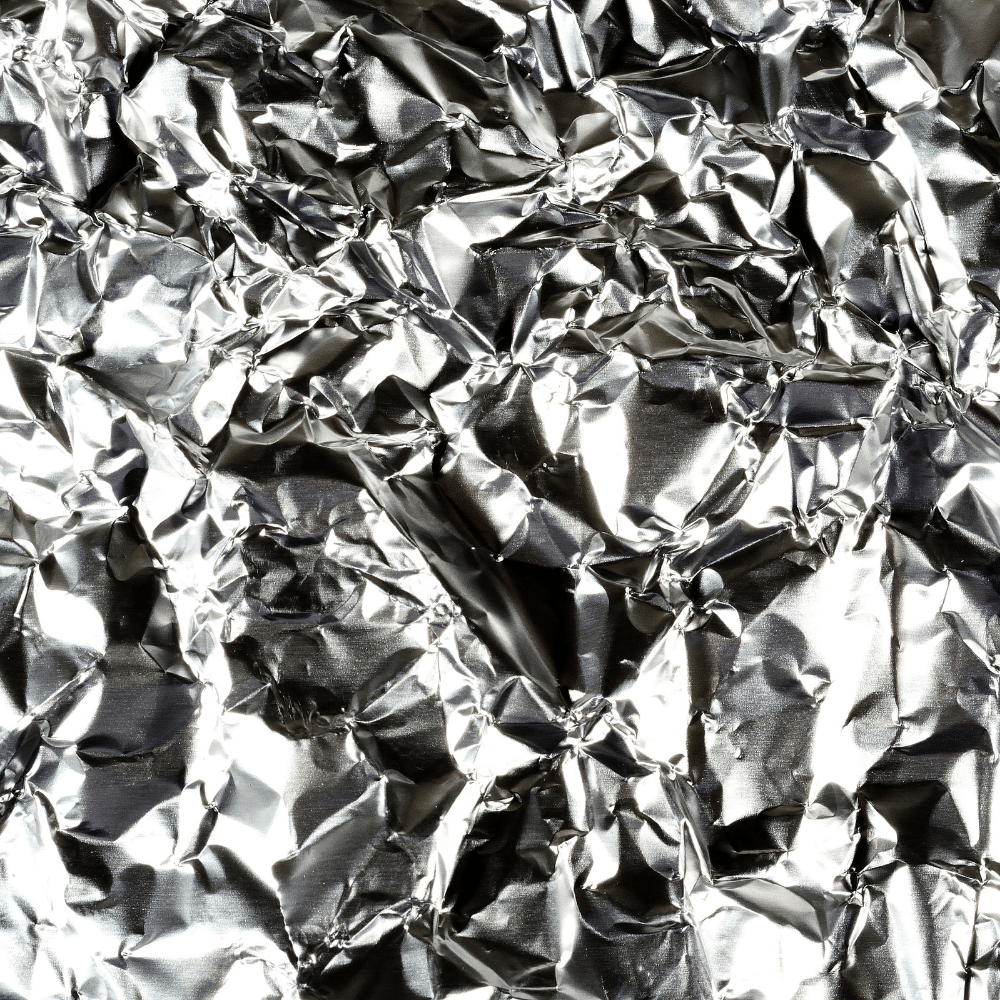 Scrunched up Tinfoil