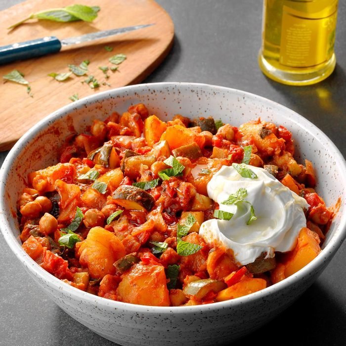 Slow Cooker Chickpea Tagine