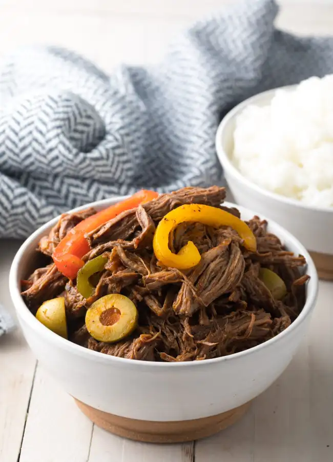 Slow Cooker Ropa Vieja (Cuban Beef)