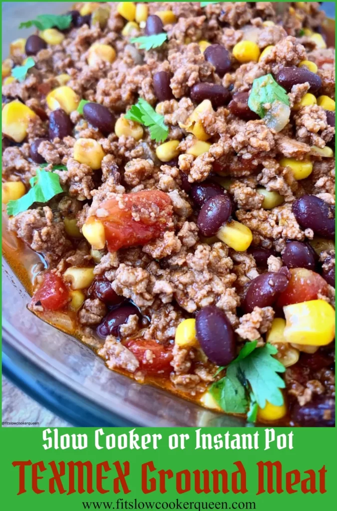 Slow Cooker Tex-Mex Ground Meat