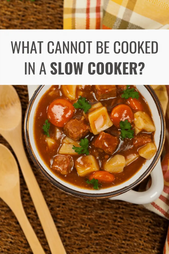 What Cannot Be Cooked in A Slow Cooker