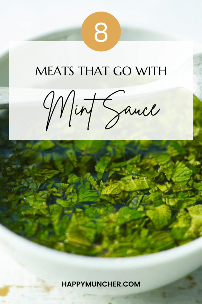 what meat goes with mint sauce