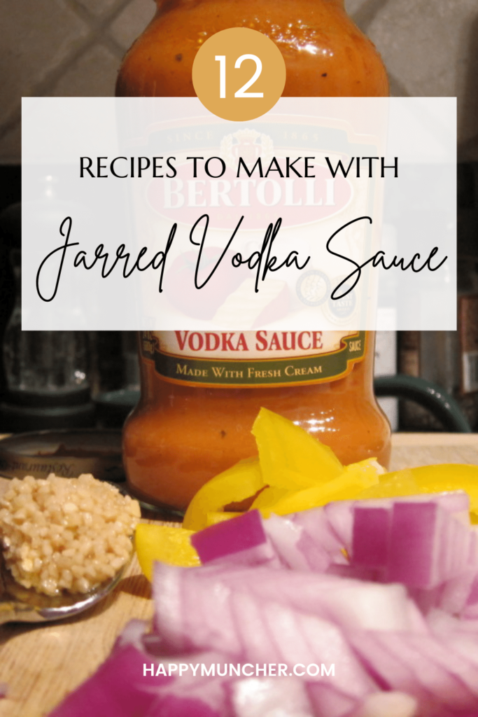 What to Make with Jarred Vodka Sauce