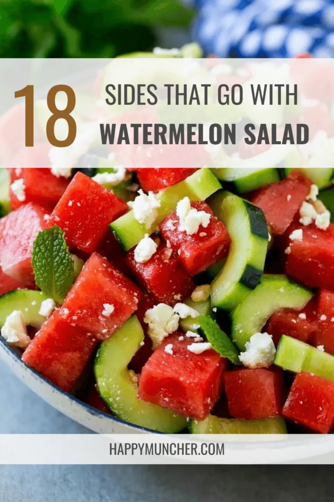 What to Serve with Watermelon Salad