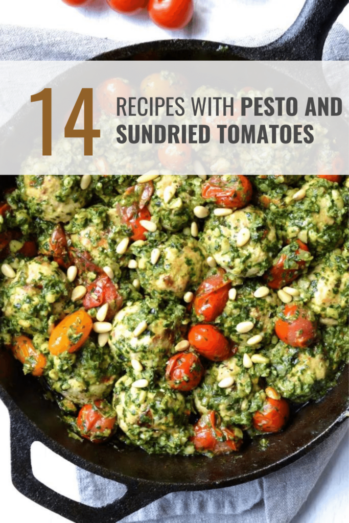 recipes with pesto and sundried tomatoes