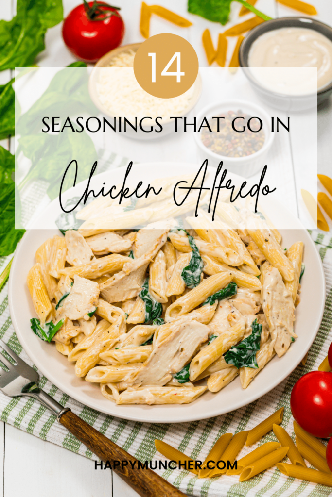 what seasoning goes in chicken alfredo