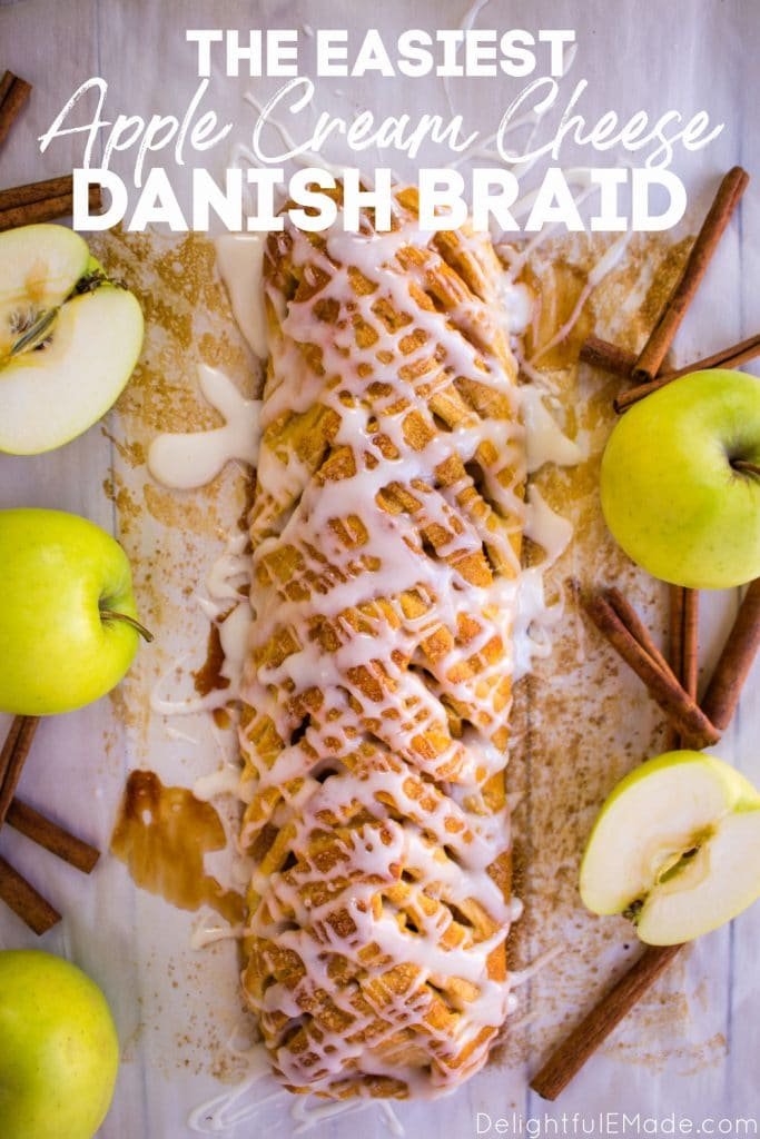 Apple Danish Braid