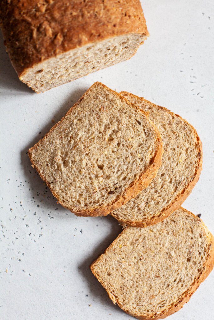 Easy Vegan Multigrain Bread