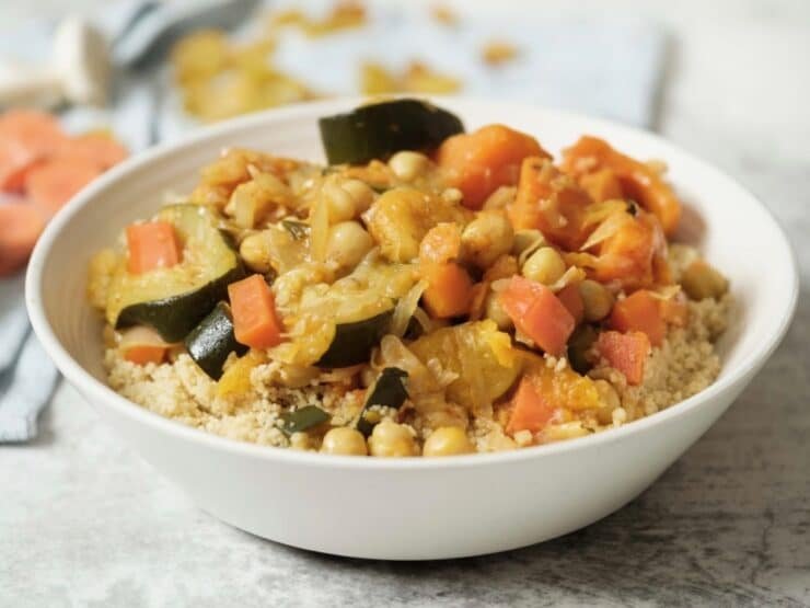 Moroccan-Style Vegetable Couscous