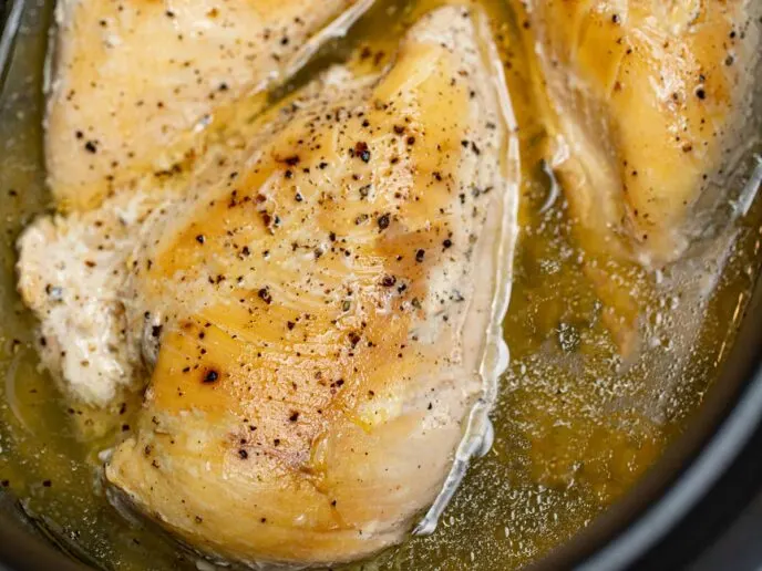 Slow Cooker Chicken Breast with Chicken Broth