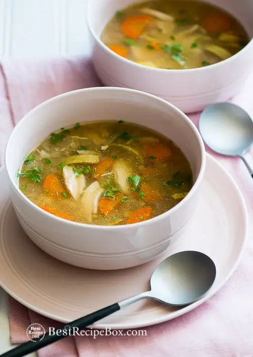 Slow Cooker Chicken Vegetable Soup