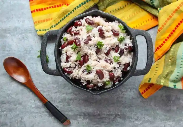 Slow Cooker Coconut Red Beans & Rice