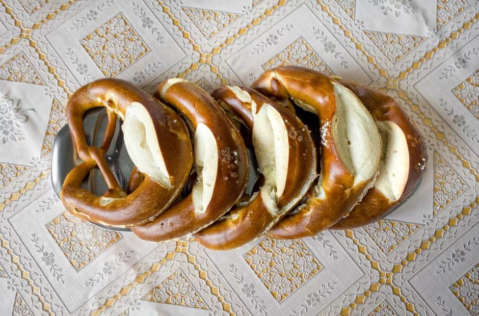 Soft Pretzels From the Bread Maker