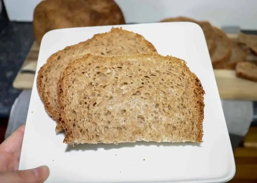 Whole Wheat Vegan Bread Machine Recipe