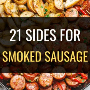 what goes good with smoked sausage