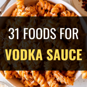 what goes well with vodka sauce