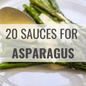 what sauce goes with asparagus