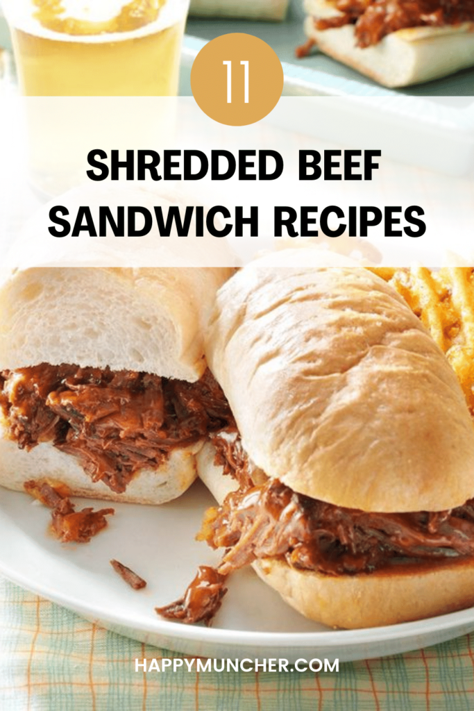 Shredded Beef Sandwich Recipes