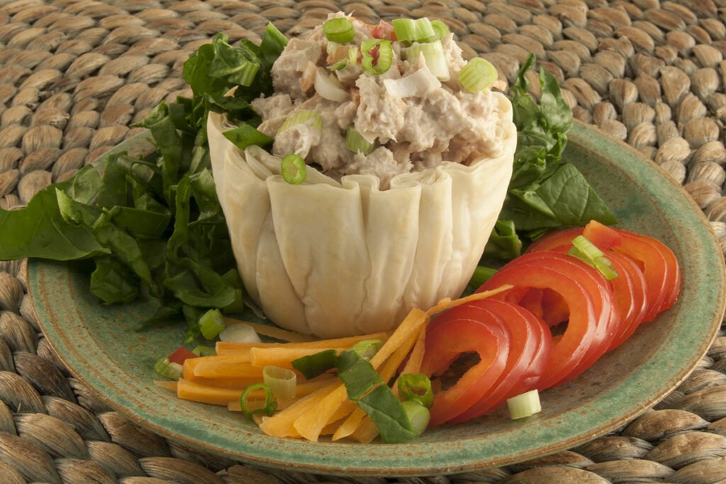 Tuna Salad in Phyllo Shells