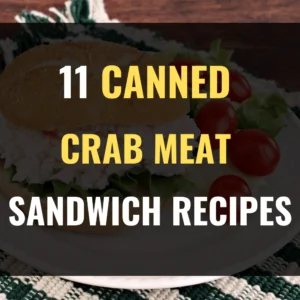 canned crab meat salad sandwich recipes