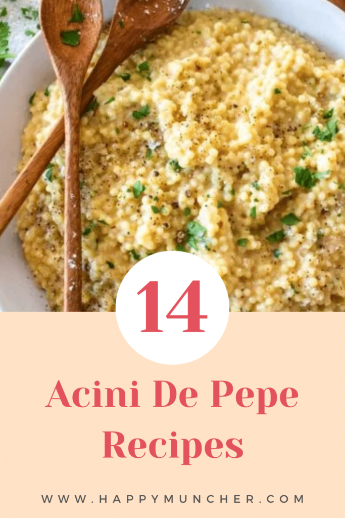 Acini De Pepe Recipes