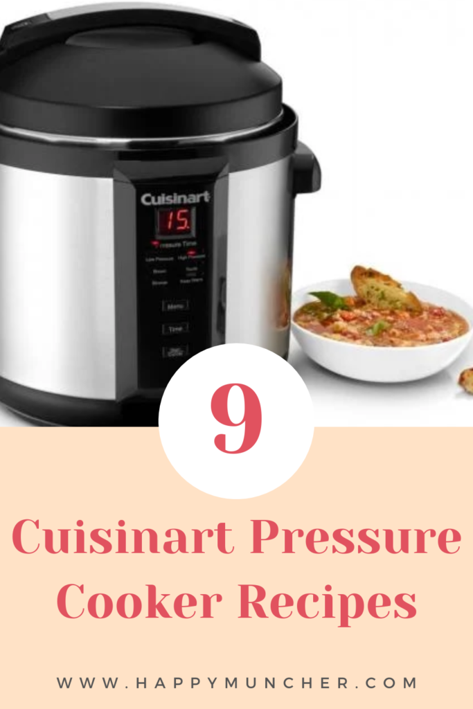 Cuisinart Pressure Cooker Recipes