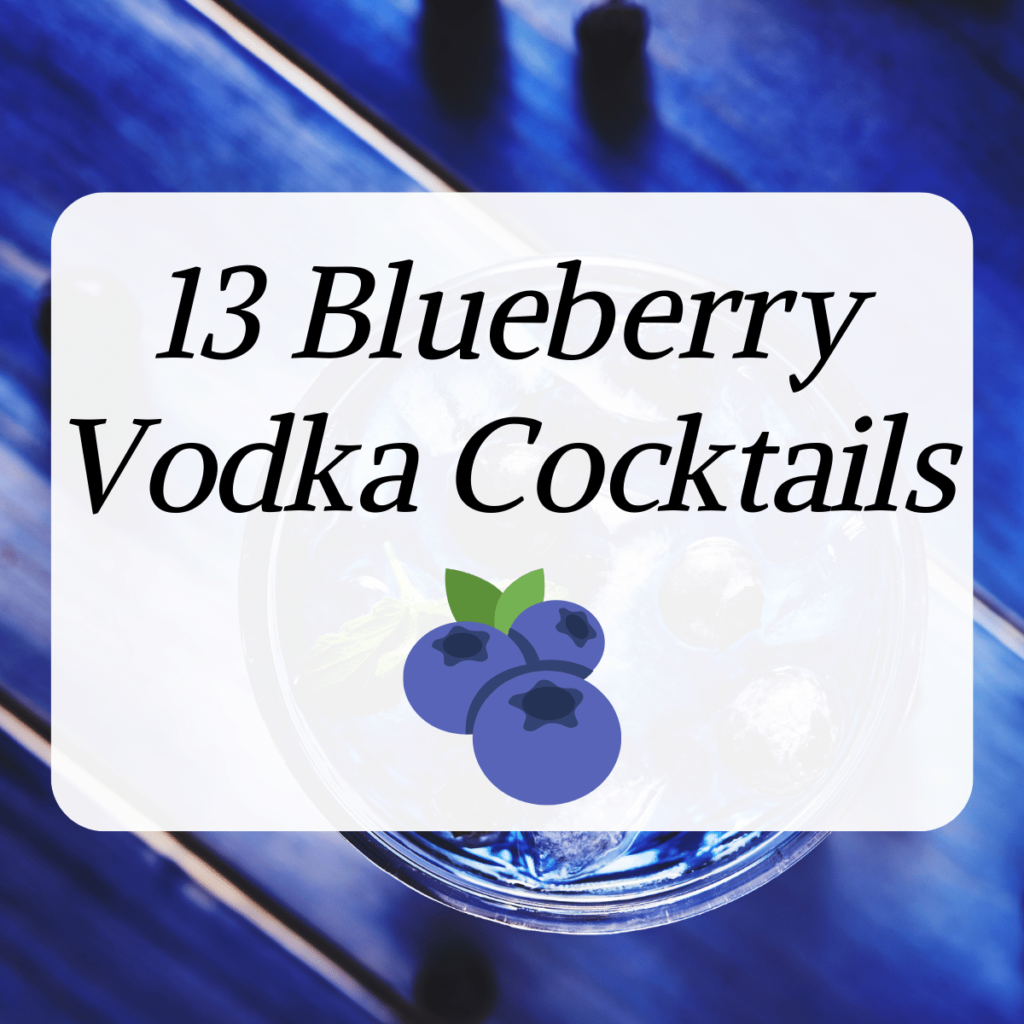 13 Easy Blueberry Vodka Cocktails Happy Muncher