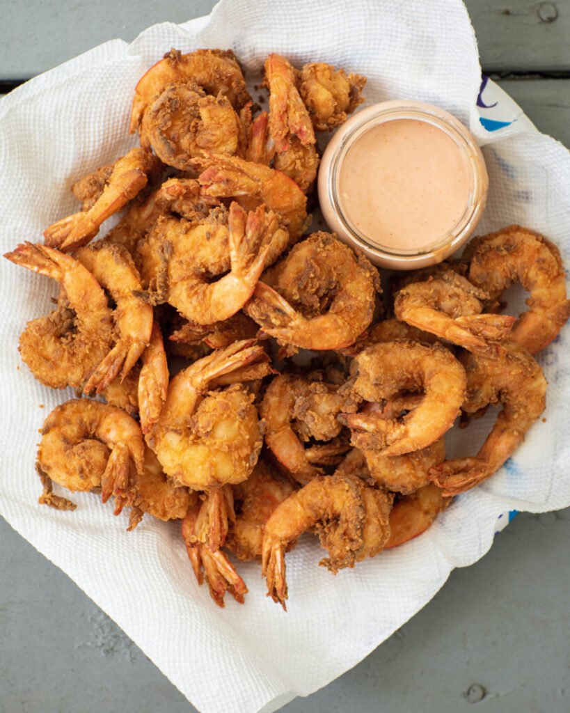 Fried Shrimp the Lowcountry Way