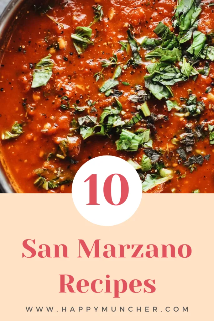 San Marzano Recipes