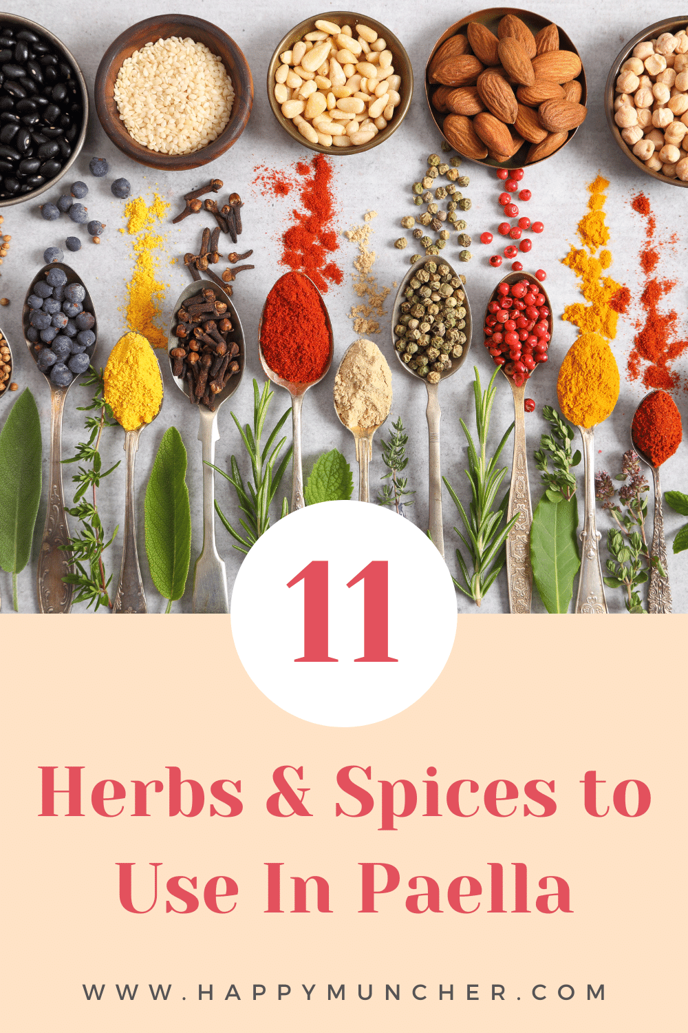 What Herbs and Spices Go in Paella? (11 Herbs & Spices) Happy Muncher