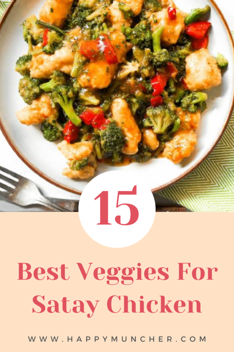 What Vegetables Go with Satay Chicken? (15 Best Veggies) Happy Muncher