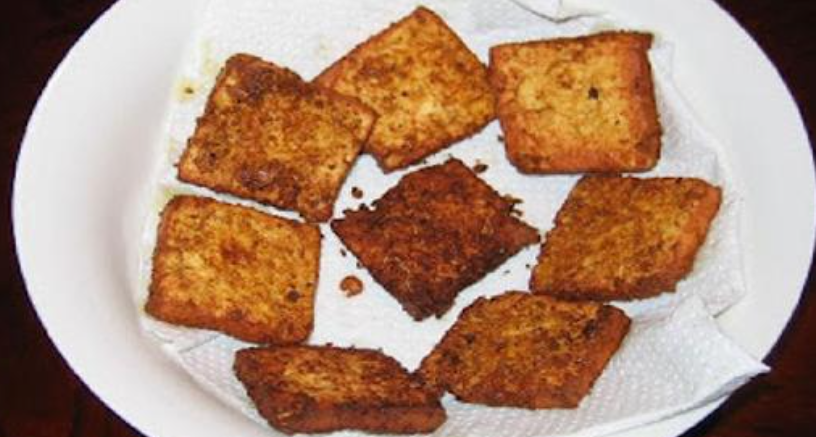 Tawa Fried Paneer without tomatoes