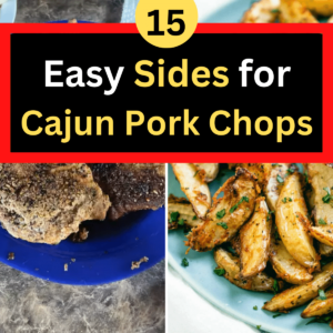 what goes with cajun pork chops