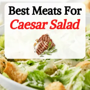 what meat goes with caesar salad