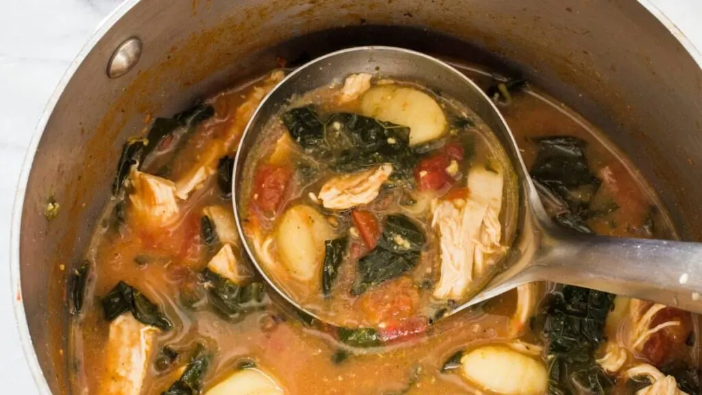 6-Ingredient Chicken and Gnocchi Soup
