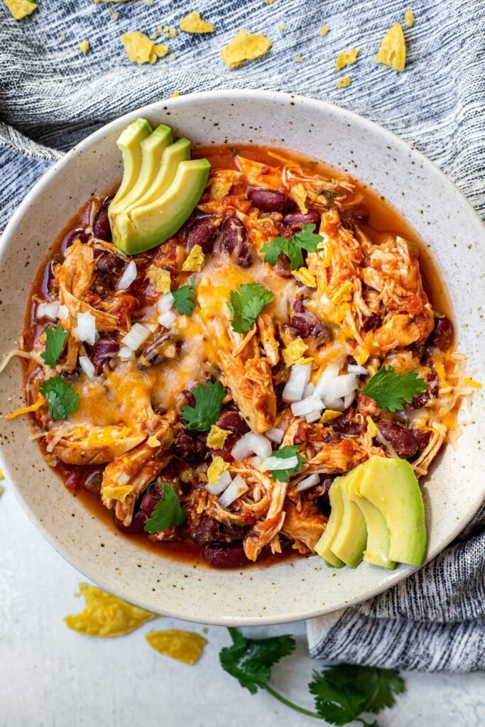 6-Ingredient Taco Soup Recipe with Chicken