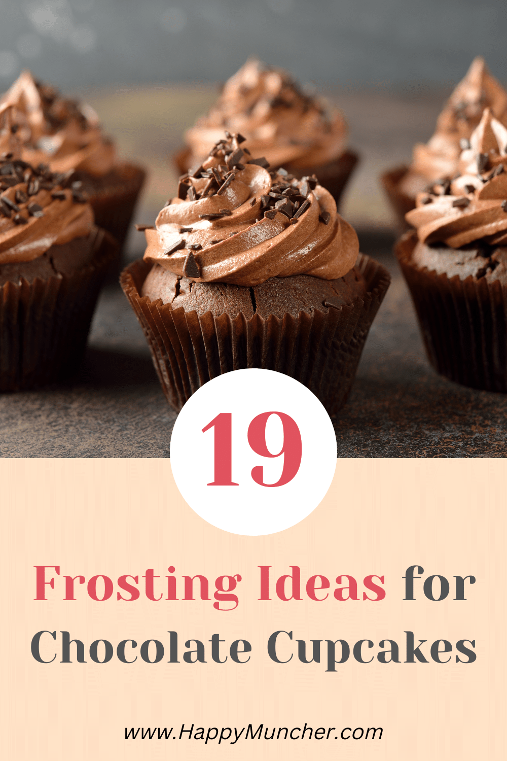 19 Frosting Ideas for Chocolate Cupcakes Happy Muncher