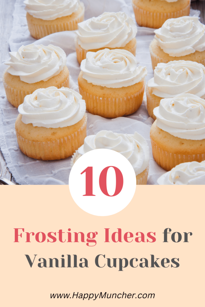 Frosting Ideas for Vanilla Cupcakes