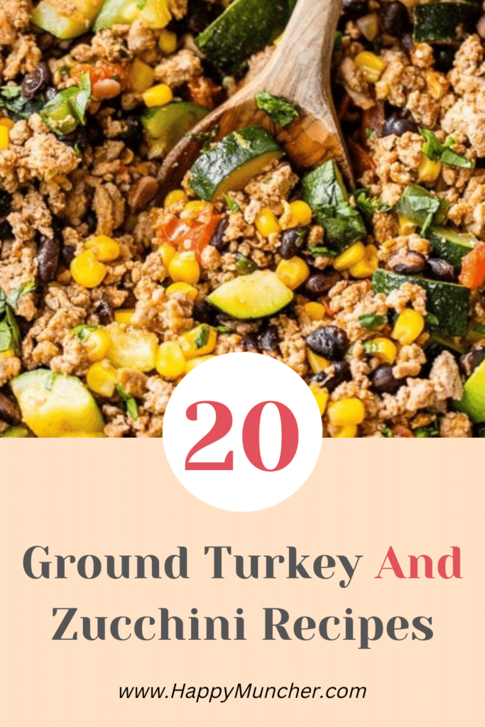 Ground Turkey and Zucchini Recipes