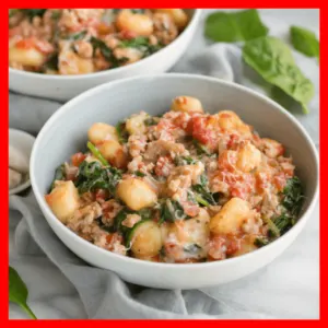 Recipes with Gnocchi and Sausage