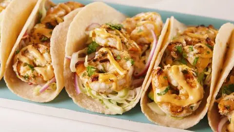Shrimp tacos