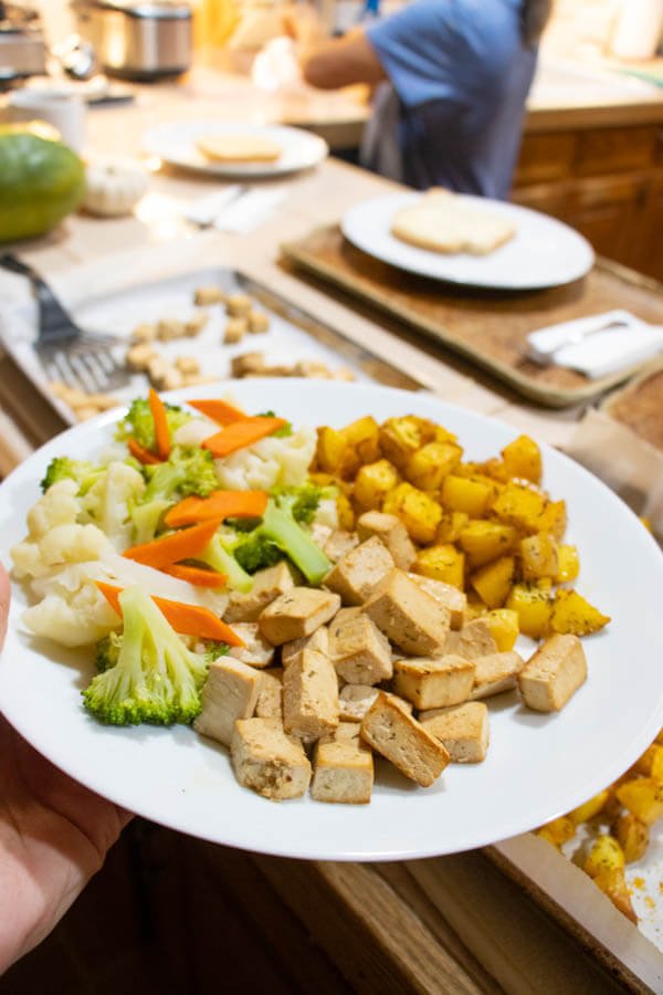Simple Soy Roasted Tofu Recipe {5 Ingredient LAZY Vegan Dinner Idea}