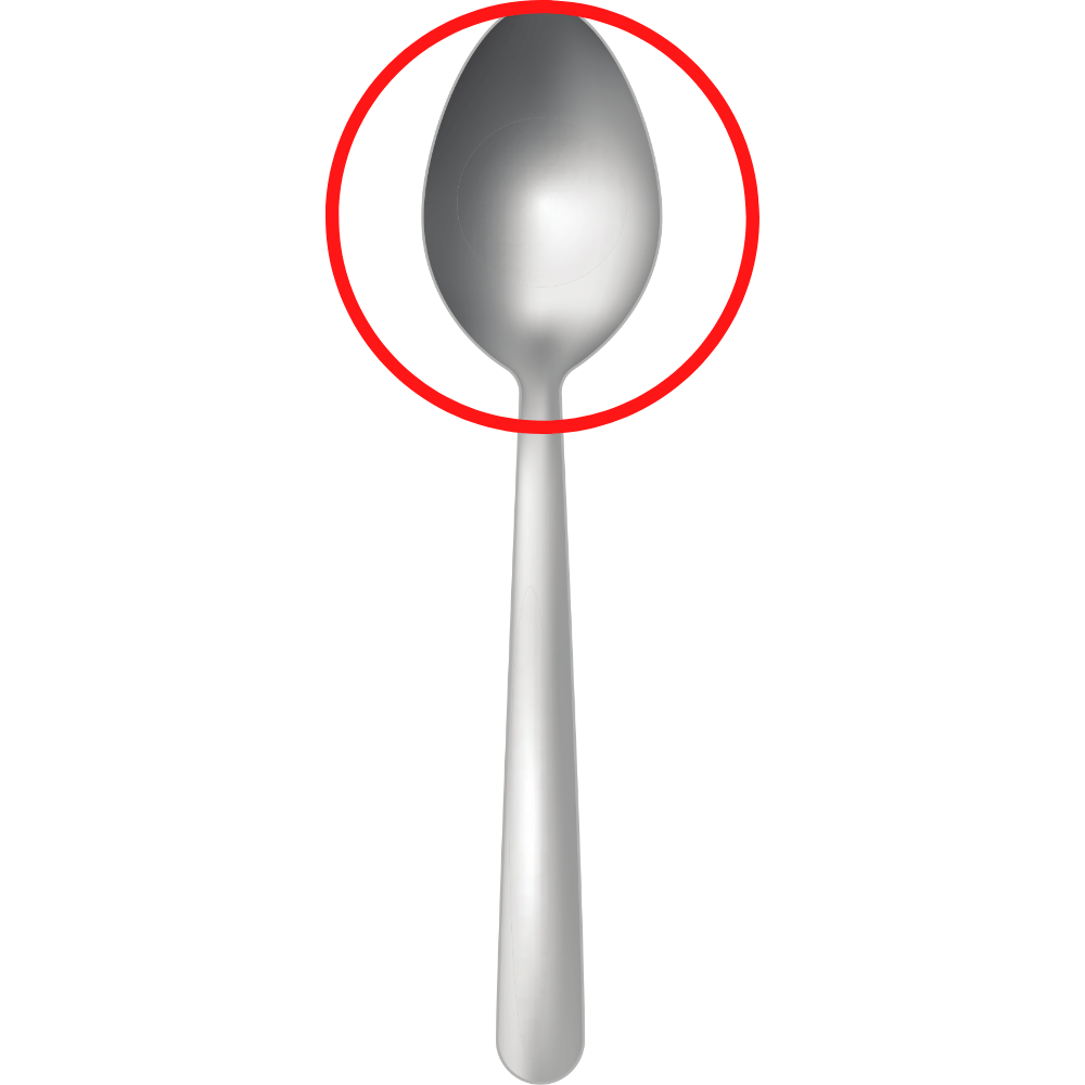 The Bowl Part of A Spoon
