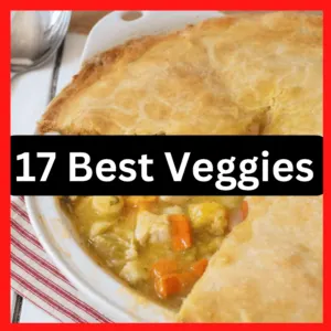 what vegetables go in chicken pot pie