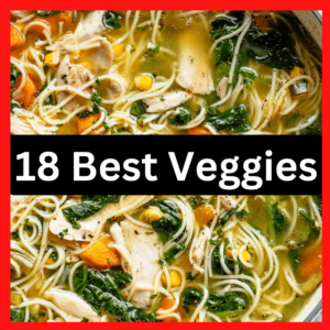 what veggies go in chicken noodle soup