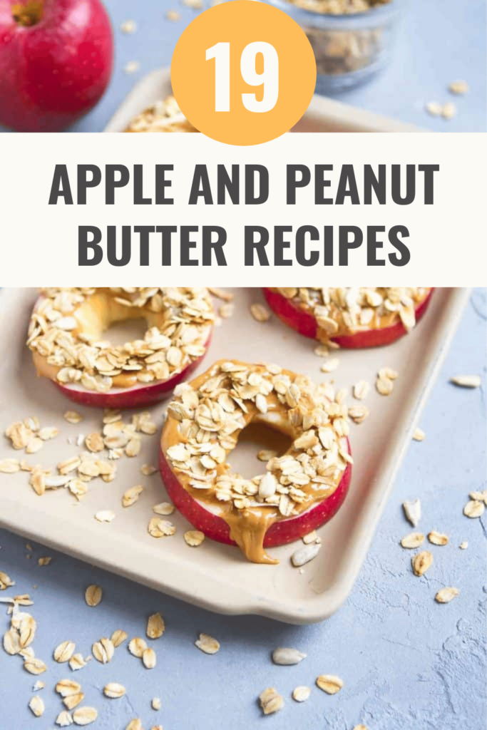 Apple and Peanut Butter Granola Snack